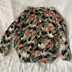 Ann Taylor Floral Print Blouse